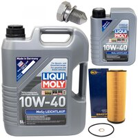 Motor oil set of Engine oill MOS2 low viscosity 10W-40...