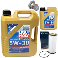 Motor oil set of Engine oil Longlife III 5W-30 Liqui Moly...
