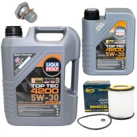 Motorl Set Motorl Top Tec 4200 5W-30 LIQUI MOLY 6 Liter...