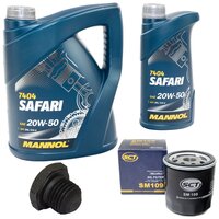 Motor oil set of Engine Oil MANNOL 20W-50 Safari API...