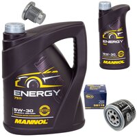 Motor oil set of Engine Oil MANNOL Energy 5W-30 API SN/...