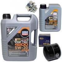Motor oil set of Engine oil Top Tec 4200 5W-30 Liqui Moly...