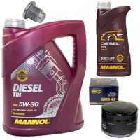 Motorl Set Motorl MANNOL Diesel TDI 5W-30 API SN/CH-4 6...